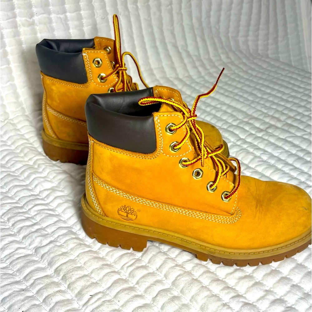 Jr Timberland Premium Waterproof Boots, Size 1.5